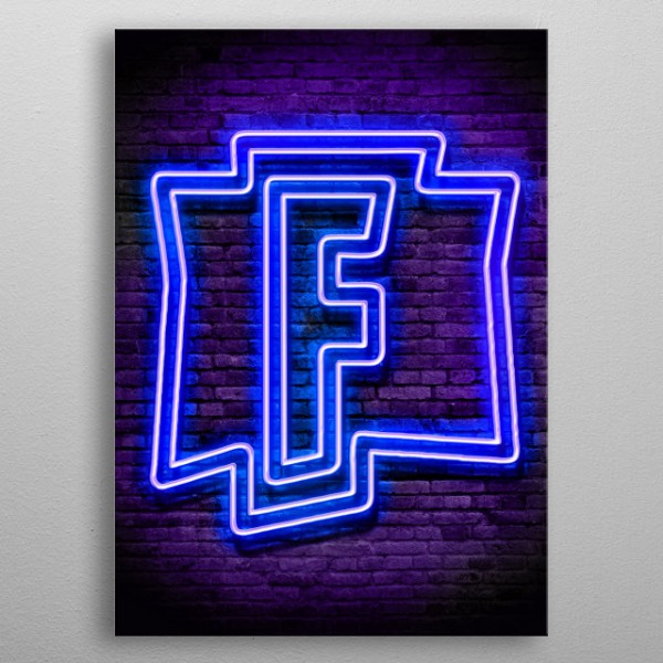 Obraz Fortnite Icon Neon 2
